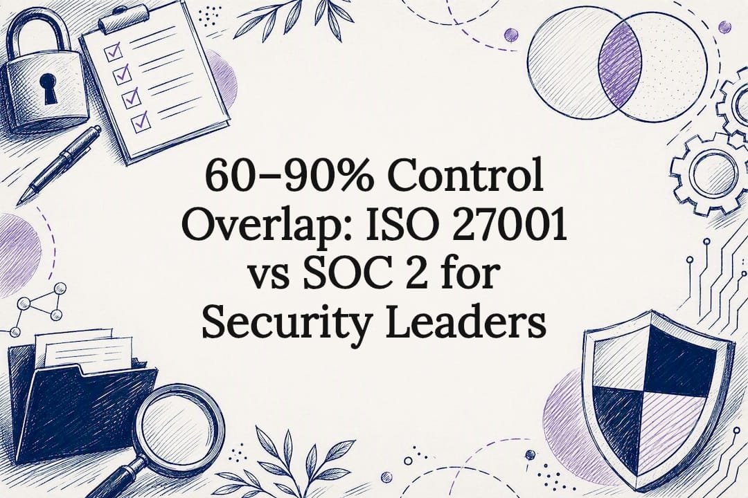 ISO 27001 and SOC 2 title card
