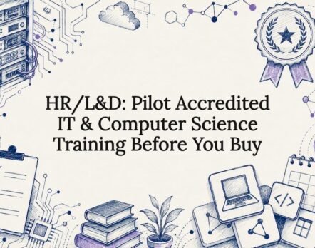 Decorative IT training pilot title card