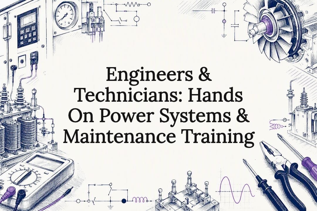 Decorative power systems training title card