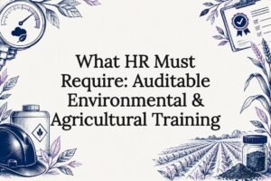 Environmental agricultural training title card