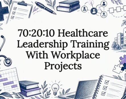 Healthcare leadership training title card