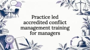 Conflict management training title card