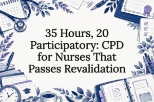 Nursing CPD revalidation title card