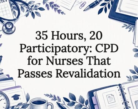 Nursing CPD revalidation title card