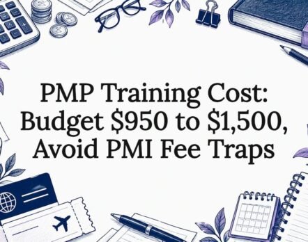 Hand-drawn PMP budget title card