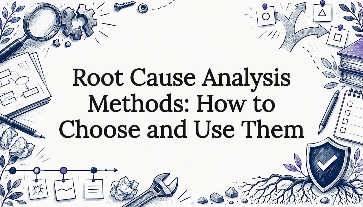 Root cause analysis title card illustration
