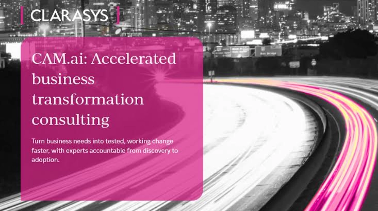 Clarasys Launches CAM.ai AI-Enabled Transformation Methodology
